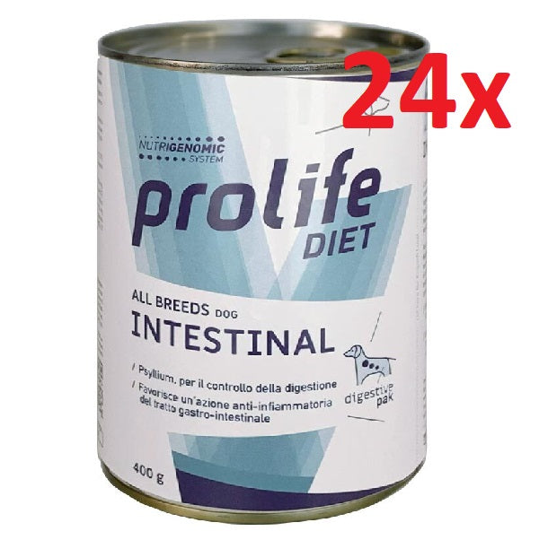 24x400g Prolife Diet Intestinal - Cani Tutte le Taglie 24x400g Prolife Diet Intestinal - Cani Tutte le Taglie